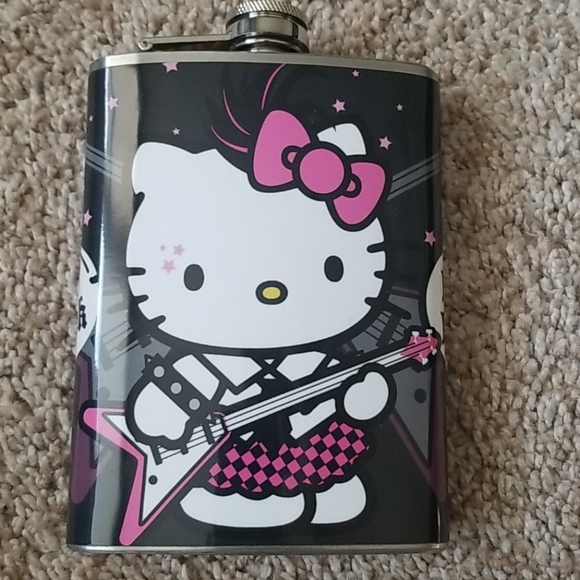Flask Hello Kitty